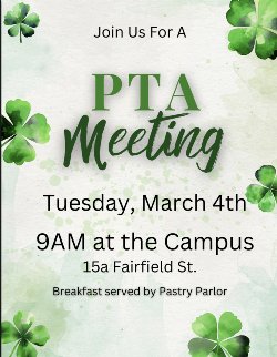 PTA Meeting
